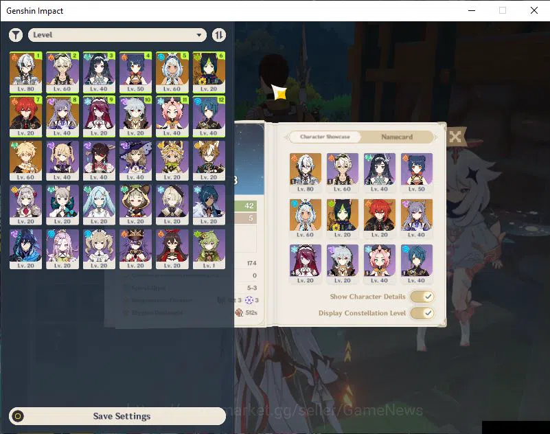 Genshin Impact Accounts Mid Game ASIA|AR 42|2 Limited+1 [5 Star's Weapon]|Arlecchino C1,Mualani]|Diluc,Bennett,Fischl Etc|MC 2