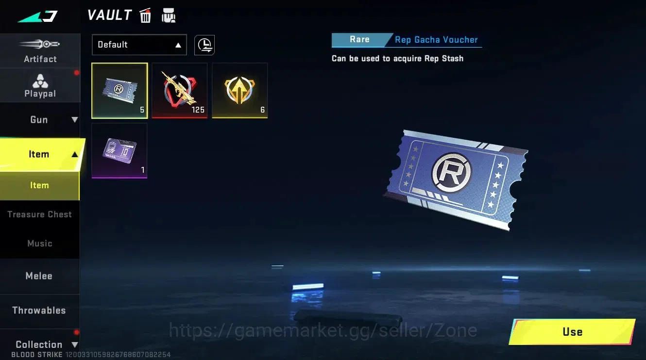 Blood Strike Accounts Starter ASIA|Fresh Acc. |Eternal Kala - Whisper (Lv2, Kill Broadcast) | L3, Bronze IV 4