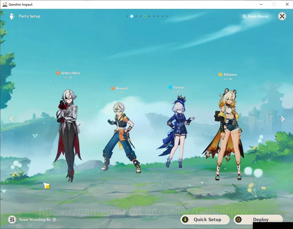 Genshin Impact Accounts ASIA|AR 60|PremTeam [Mavu,Arlecchino,Neuvilette]|1 image 4