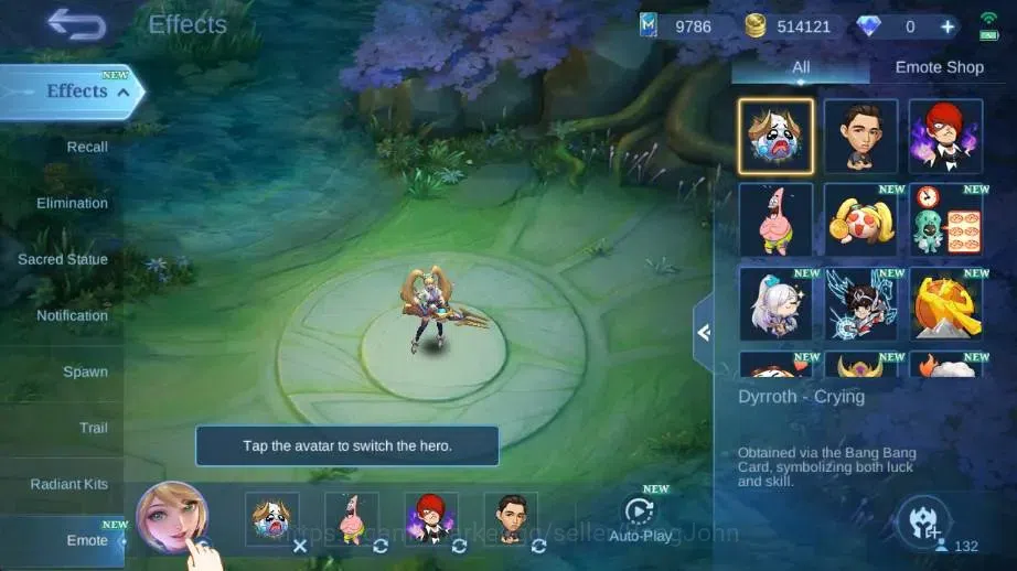 Mobile Legends: Bang Bang Accounts Global|Skin 239|Renowned|Collector Natalia|KOF Kar image 2
