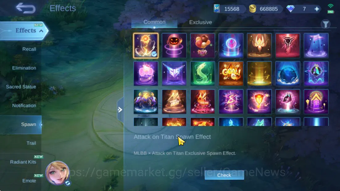 Mobile Legends: Bang Bang Accounts Hero 132|Skin 401|High Immo 327+Good WR|Legend Val image 20