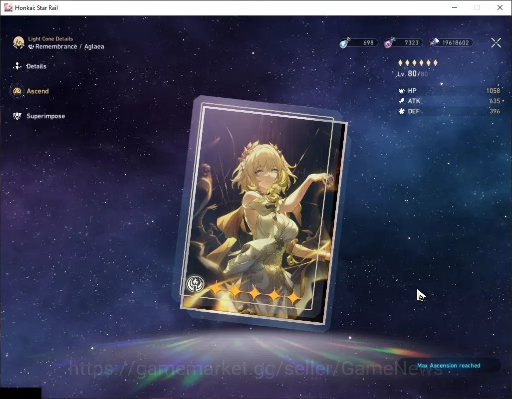 Honkai Star Rail Accounts Asia|TL 70|Phainon Prem Team|23 Limited|[Evanescia image 13