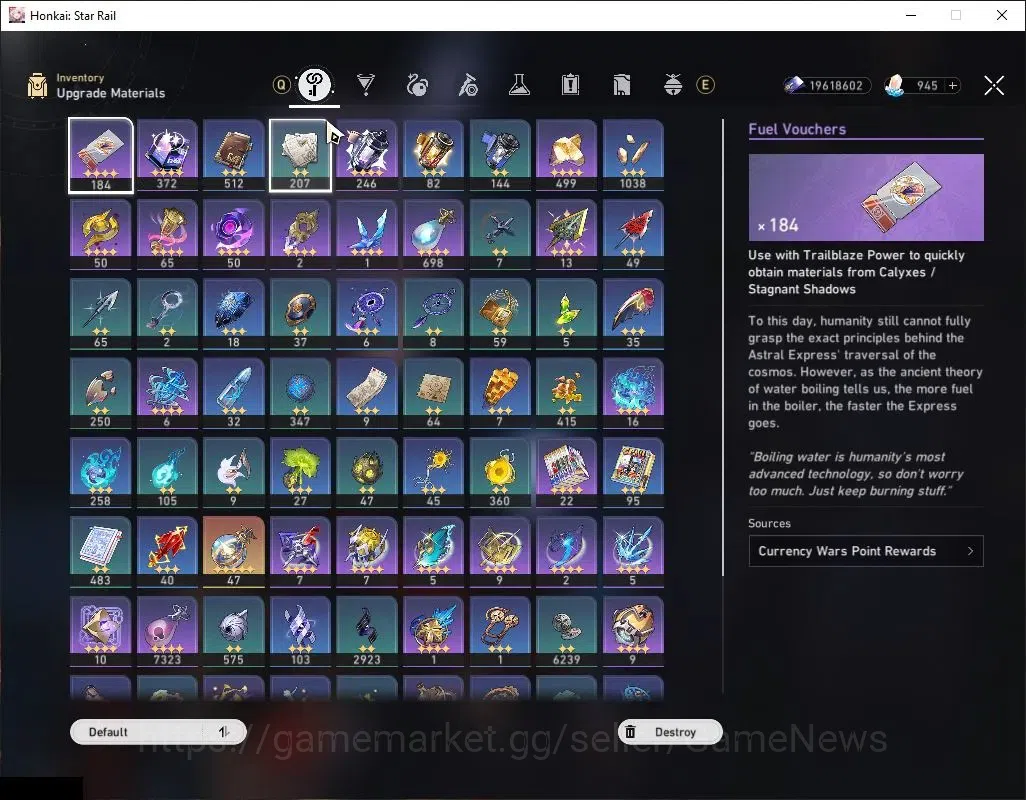 Honkai Star Rail Accounts Asia|TL 70|Phainon Prem Team|23 Limited|[Evanescia image 15