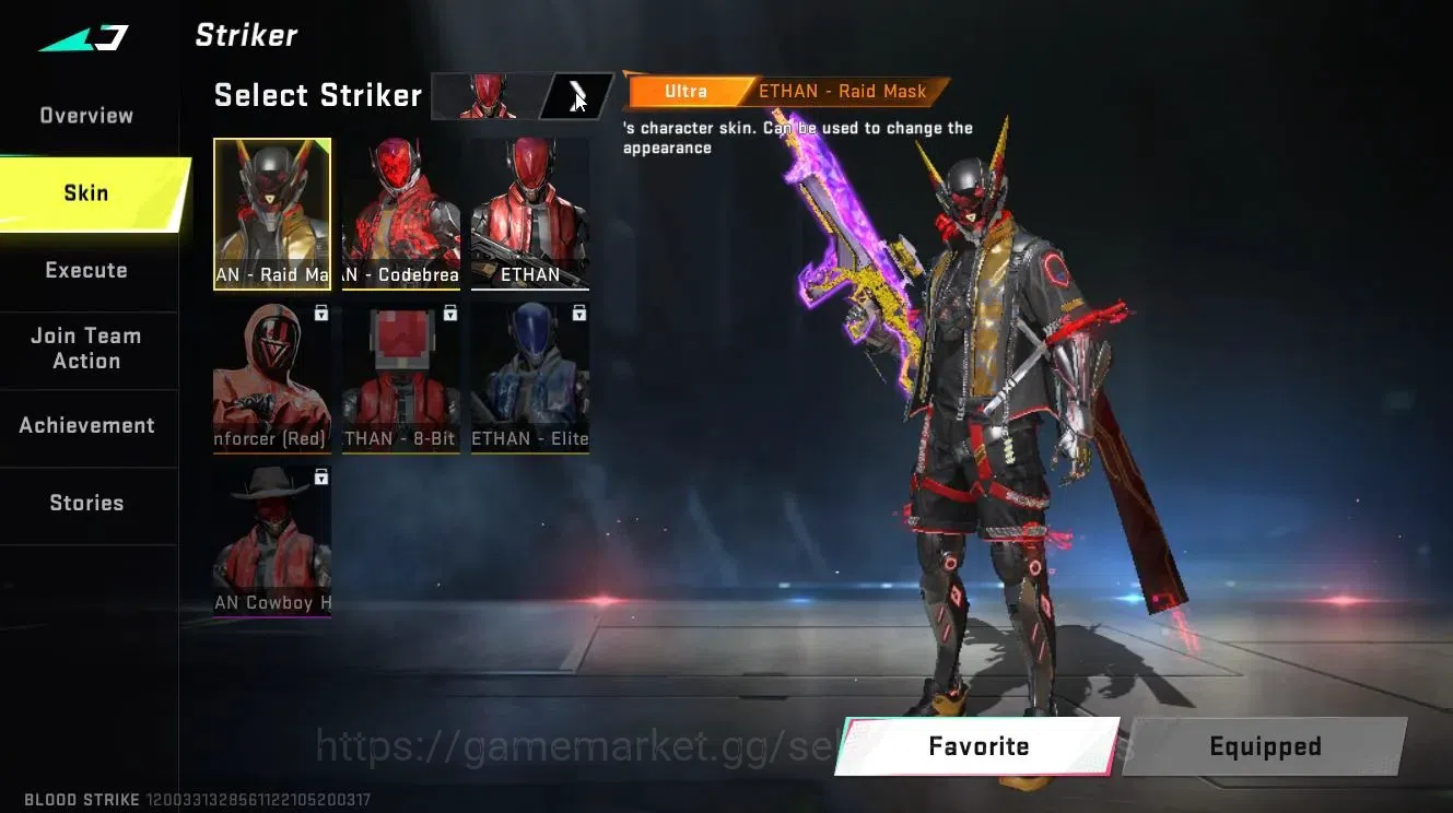 Blood Strike Accounts ASIA|Collab EVA [KATYA-EVA02,MCX]|Limited [RPK,MP1 image 4