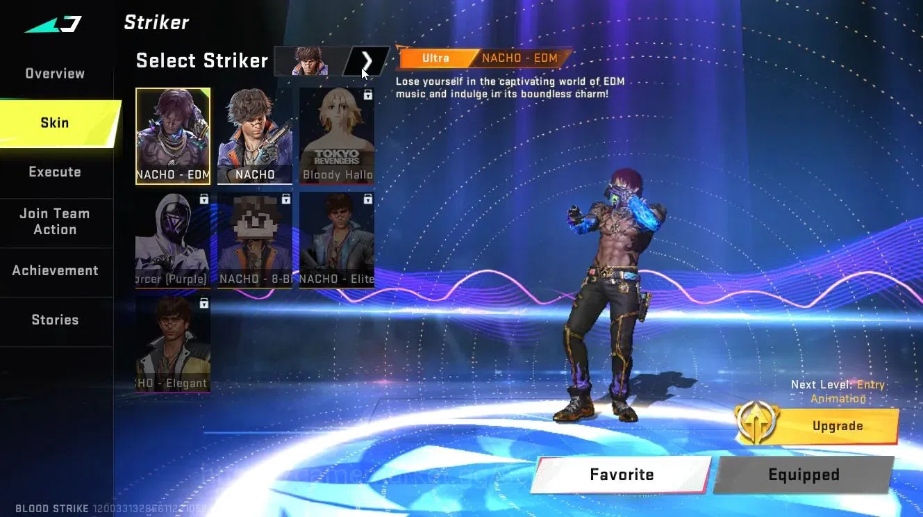 Blood Strike Accounts ASIA|Collab EVA [KATYA-EVA02,MCX]|Limited [RPK,MP1 image 7