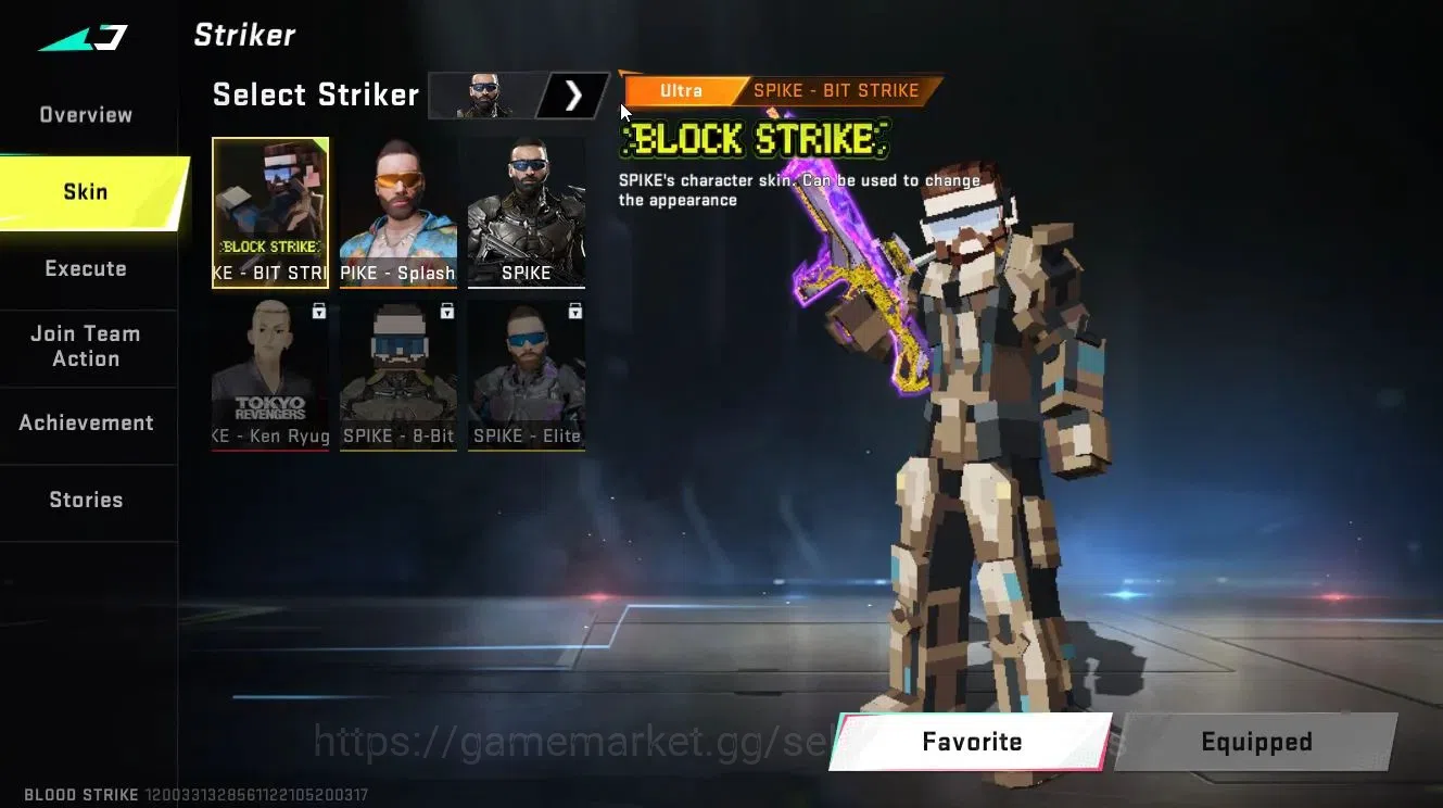 Blood Strike Accounts ASIA|Collab EVA [KATYA-EVA02,MCX]|Limited [RPK,MP1 image 8