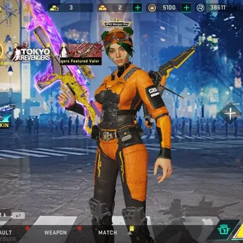 Blood Strike Collab Skin ASIA|Collab EVA [KATYA-EVA02,MCX]|Limited [RPK,MP1 image 1