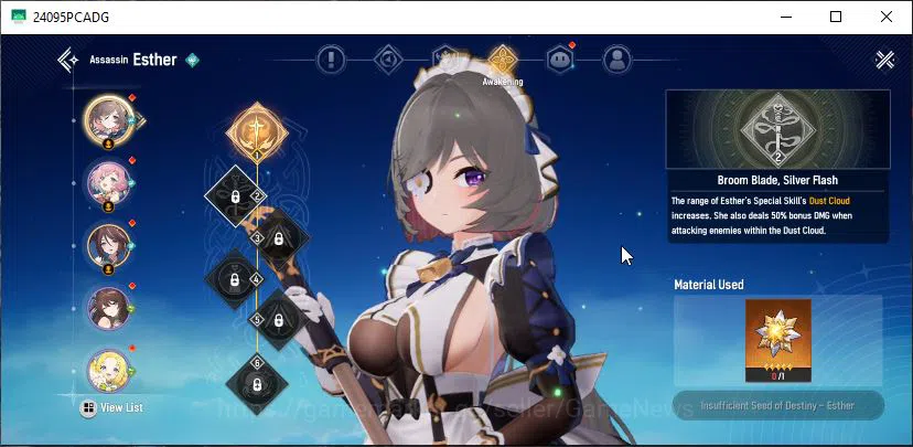 Mongil:Star Dive Accounts Global|Lv 42|Meta 3 SSR [Esther A1 +Sign, Jiwon A1 image 5
