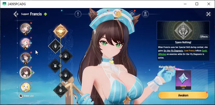 Mongil:Star Dive Accounts Global|Lv 42|Meta 3 SSR [Esther A1 +Sign, Jiwon A1 image 8