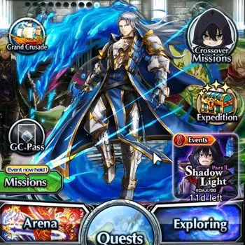 Grand Summoners Accounts End-Game Global|Rank 128|24 Ascend 11 TW|(UP Roy,E Shirou,DL Rimuru,WH Fen,Stark,Alpha,Isliid