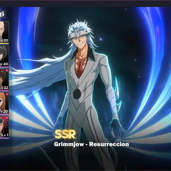 BLEACH: Soul Resonance Accounts Nuverse SEA | Lvl 23 | 4 SSR (Grimjow Resurrection, Ichiban, Kaname Tosen, Ikkaku