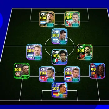 eFootball Accounts Legends & Iconic Players COLECTIVE 3195+ | NEW M NEUER x S GERARD x L SUAREZ x S AGUERO,READY TO