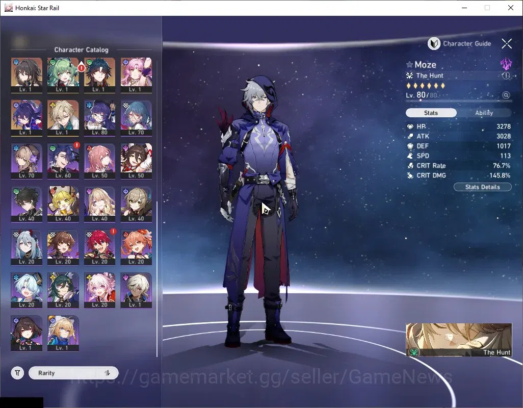 Honkai Star Rail Accounts Asia|TL 65|Archer PremTeam|22 Limited|Mortenax,Fei image 5