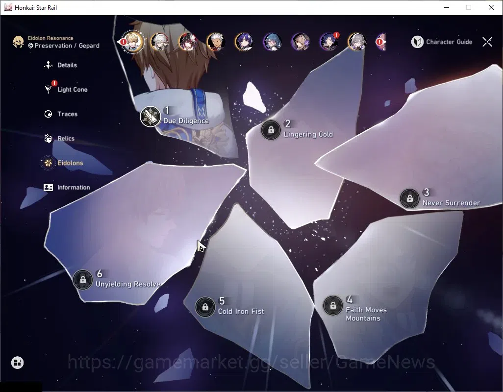 Honkai Star Rail Accounts Asia|TL 65|Archer PremTeam|22 Limited|Mortenax,Fei image 6