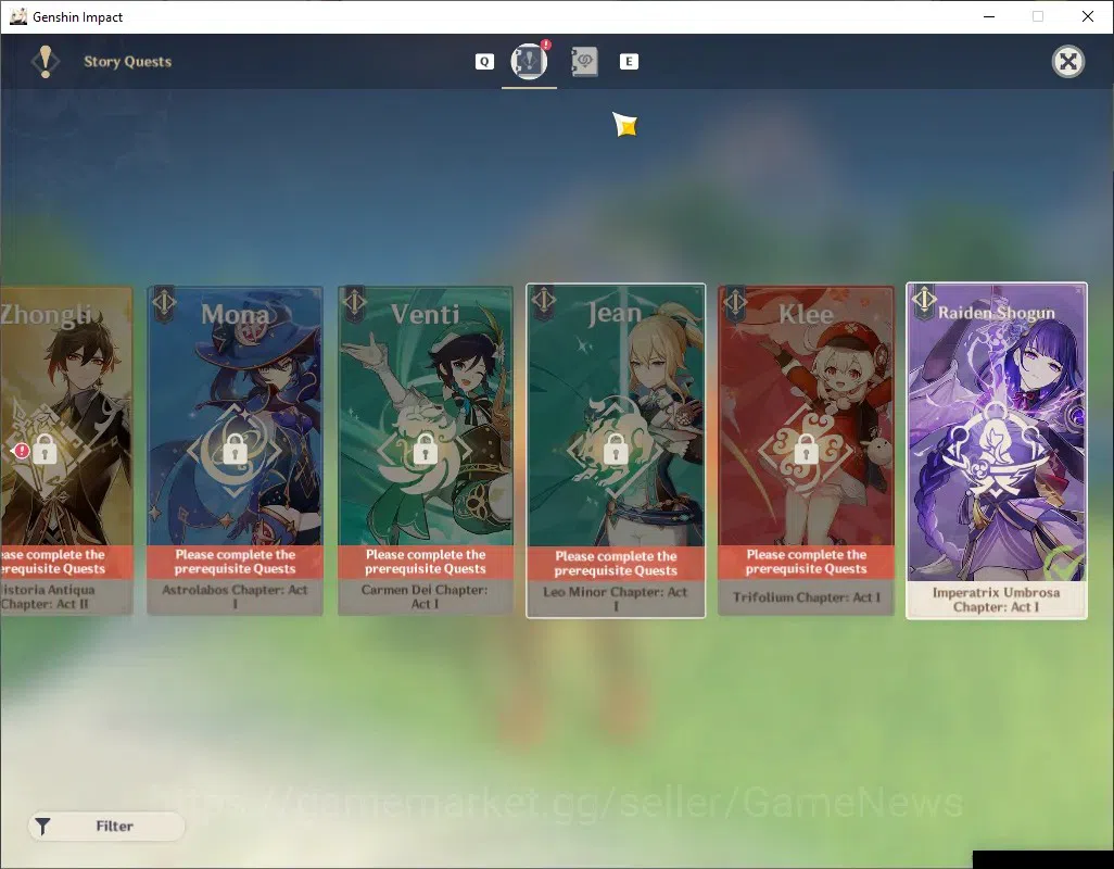 Genshin Impact Accounts ASIA|AR 45|1 Limited + 2 (*5 Weapon)| Mavuika | Di image 17