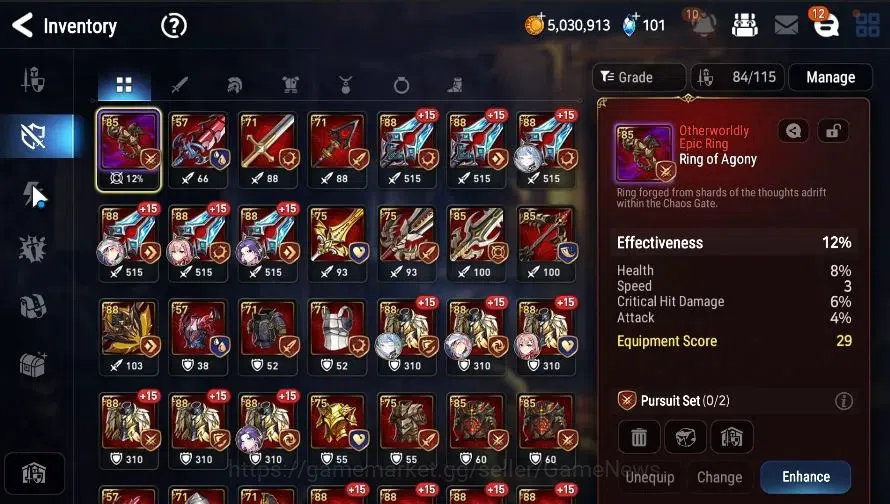 Epic Seven Accounts GLOBAL|UnVerif|6 ML(NM Luna,Harsetti,Straze,NC Lan image 17