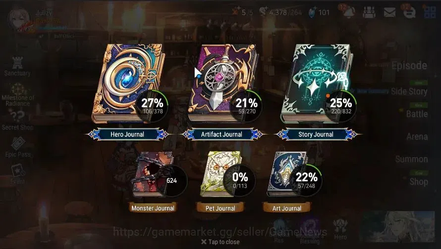 Epic Seven Accounts GLOBAL|UnVerif|6 ML(NM Luna,Harsetti,Straze,NC Lan image 3