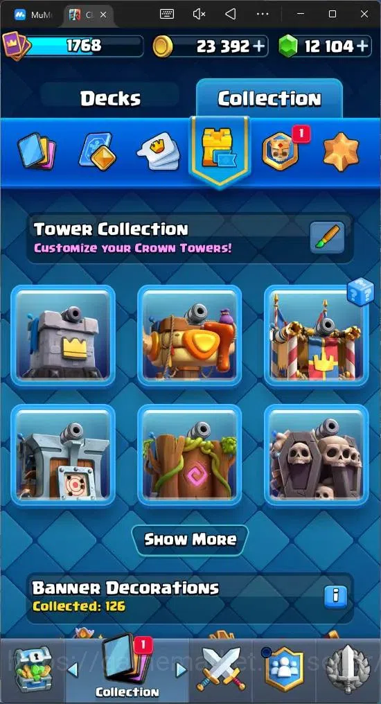 Clash Royale Accounts Mobile |KTL 16|Trophy 12285|Card 121|16 Max|6 Lv 1 image 20