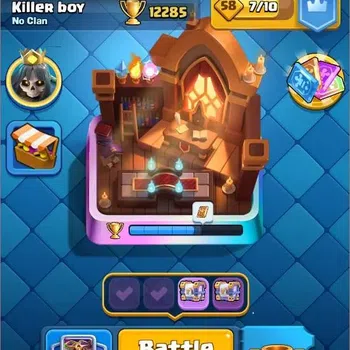 Clash Royale High-End Mobile |KTL 16|Trophy 12285|Card 121|16 Max|6 Lv 1 image 1