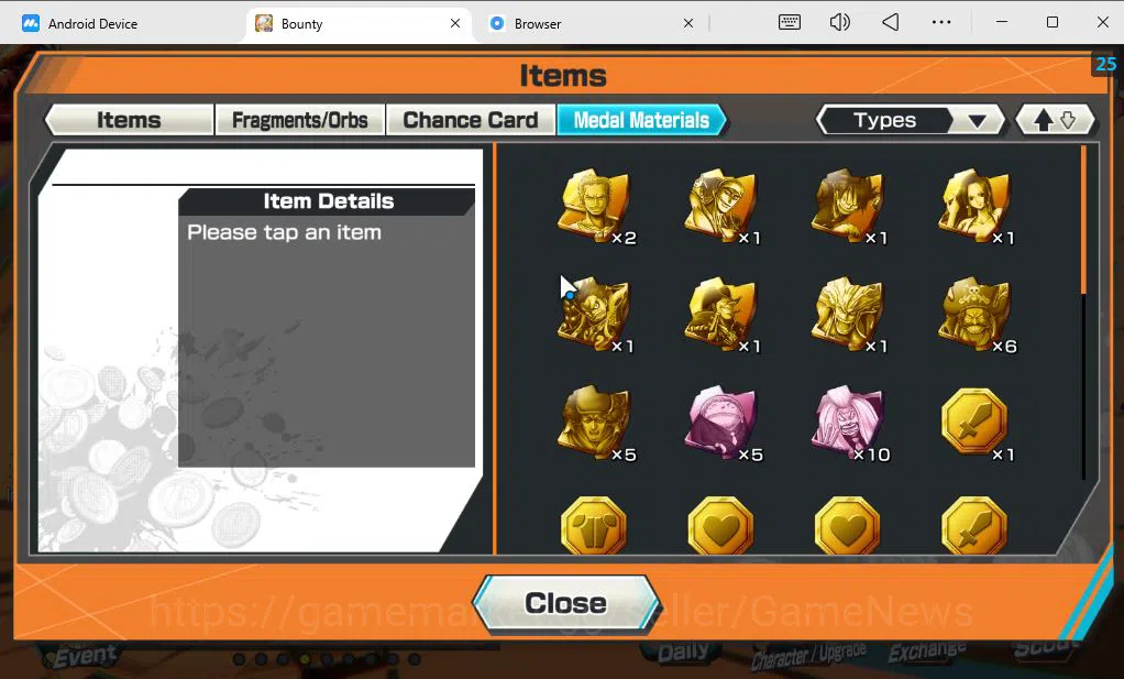 One Piece Bounty Rush Accounts Mid-Tier Global|4 EX|TFE Saturn,BP Kuzan,FZ Zephyr,KOP GD Roger|Rank6|Bandai|CheckSS(OPBR1840) 11