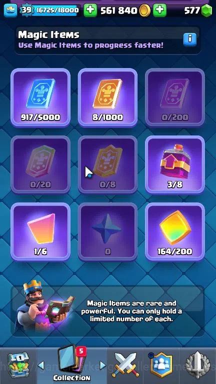 Clash Royale Accounts Midgame Lv 39|Trophy 8156|KTL 13|Limited Skin|Total Card 121| 2 HERO,9 EVO,8 Camps 21 Legend 33 Epic 17