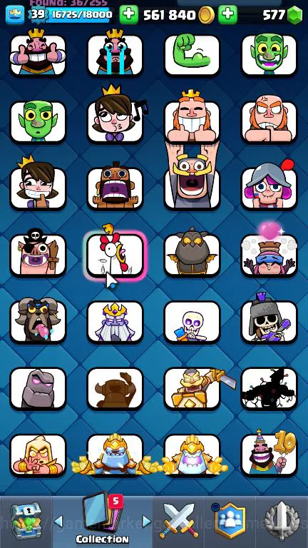 Clash Royale Accounts Midgame Lv 39|Trophy 8156|KTL 13|Limited Skin|Total Card 121| 2 HERO,9 EVO,8 Camps 21 Legend 33 Epic 18