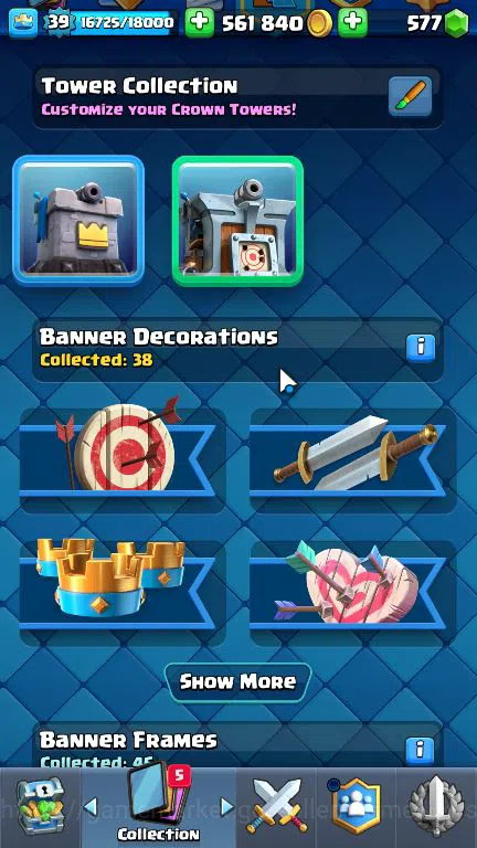 Clash Royale Accounts Midgame Lv 39|Trophy 8156|KTL 13|Limited Skin|Total Card 121| 2 HERO,9 EVO,8 Camps 21 Legend 33 Epic 19