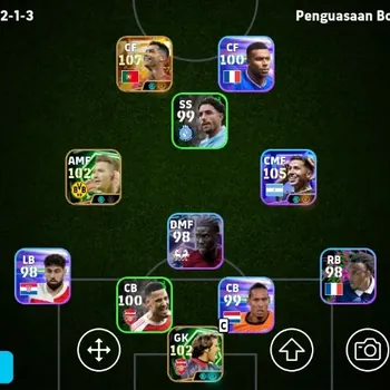 eFootball Accounts Others Android|PW 3100|Cristiano Ronaldo BigT,Enzo Fernandez ShowT,Marco Reus Epic,David Seaman