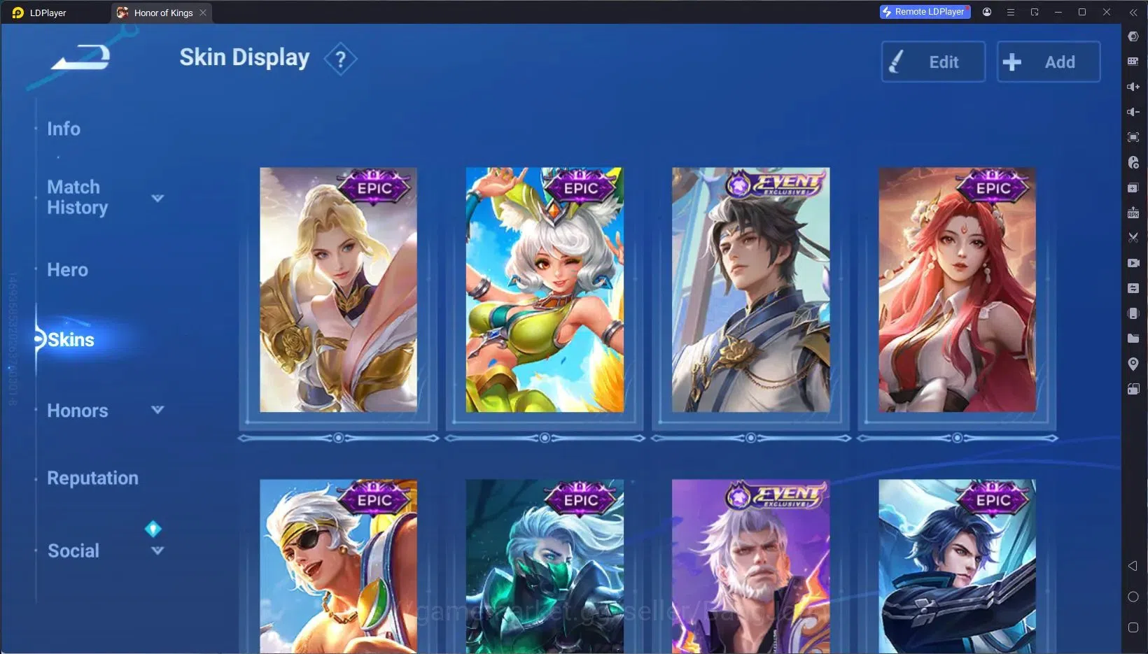 Honor of Kings Accounts Global|111H 95S |Grand Master Gan & Mo, Legend Di  image 5