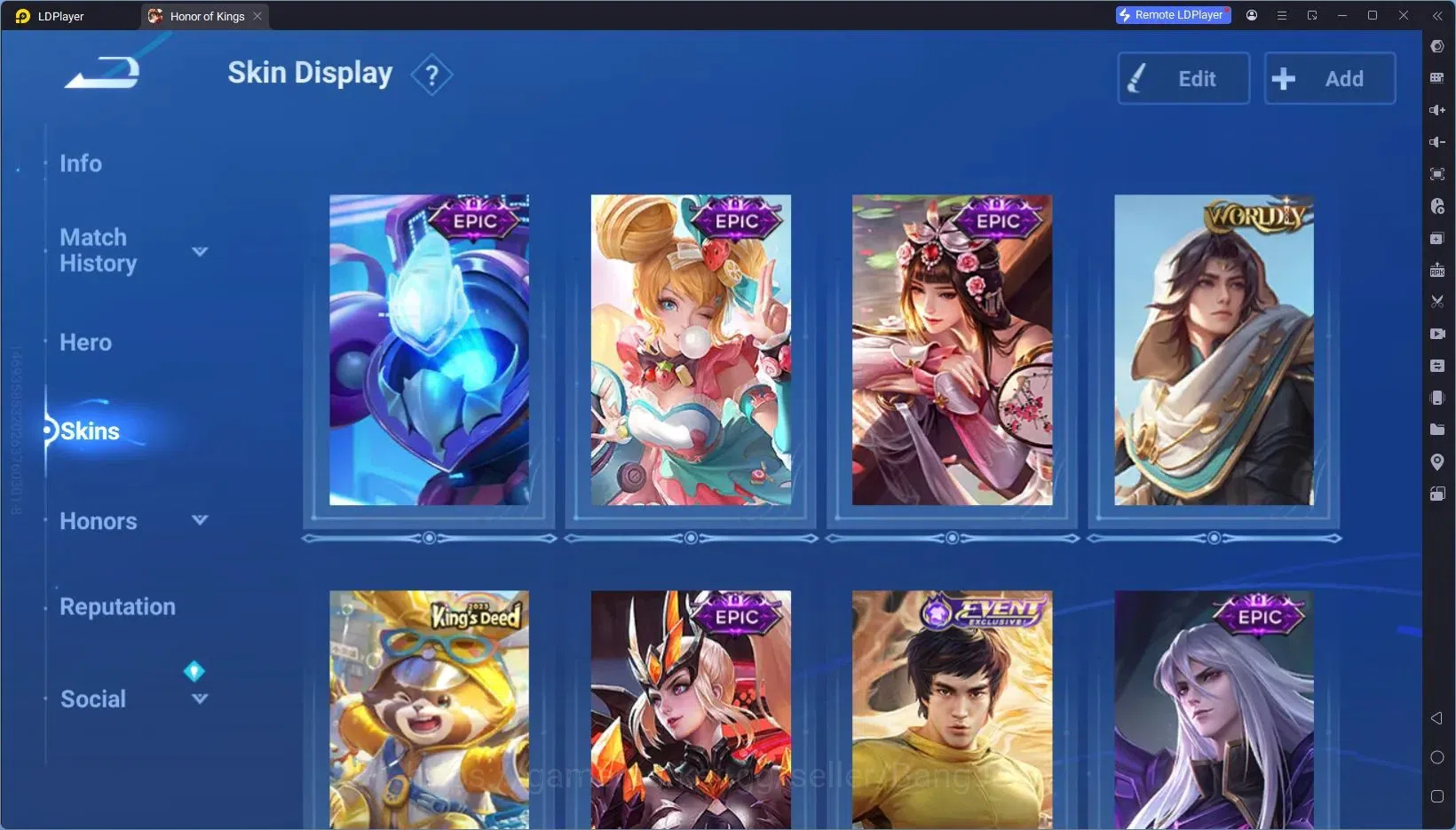 Honor of Kings Accounts Global|111H 95S |Grand Master Gan & Mo, Legend Di  image 6