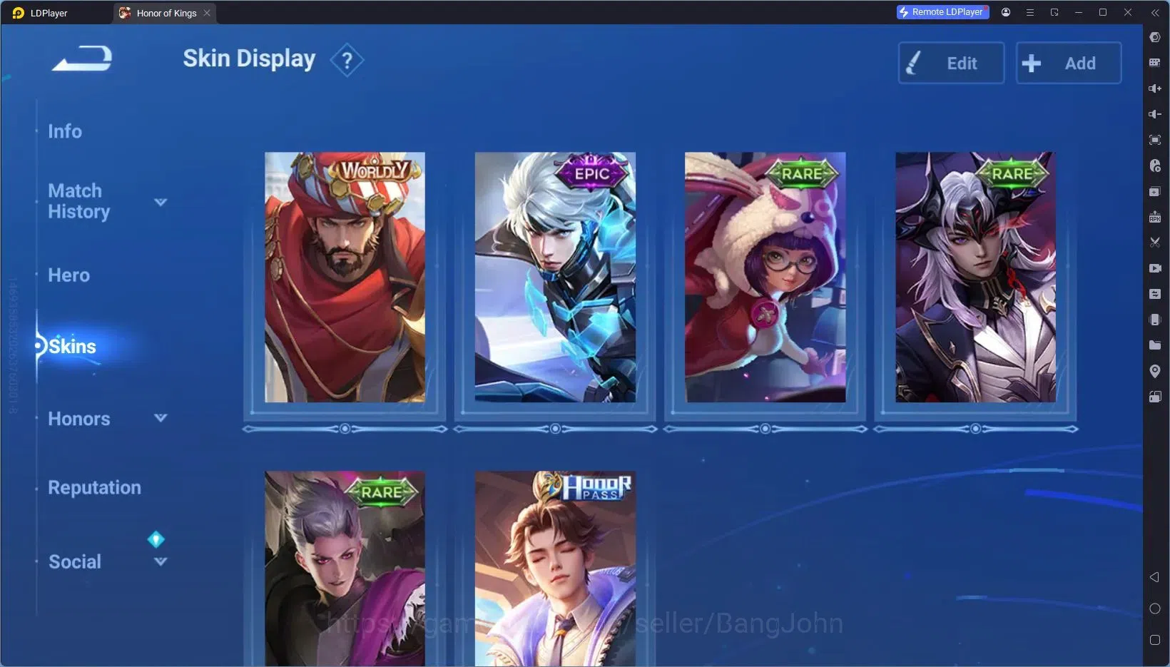 Honor of Kings Accounts Global|111H 95S |Grand Master Gan & Mo, Legend Di  image 7