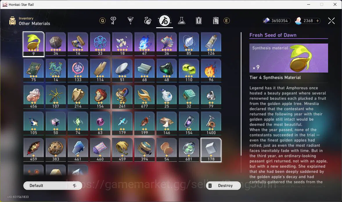 Honkai Star Rail Accounts Others ASIA|TL 70|12 Limit|Jade 10