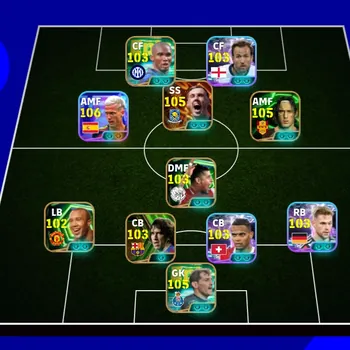 eFootball Accounts Legends & Iconic Players 7 MANAGER BOOSTER | COLECTIVE 3234+,BIGTIME COLE PALMER x DANI OLMO WCP2026 x