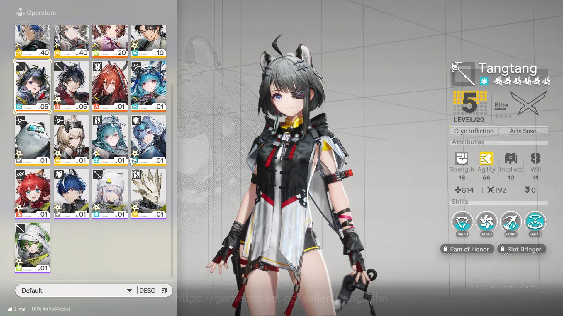 Arknights: Endfield Accounts ASIA | Midgame | 1limit+1sign | Tangtang+sign,Ember,Lifeng,pogra,wulfgard,Lastrite,Ardelia 2