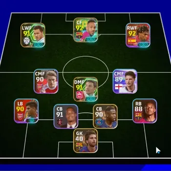 eFootball Accounts High-End Android|Power 2780|8 Epic Tomas Rosicky,Aubameyang,Eden Hazard,Mark Van Bommel,Etc|3 Show