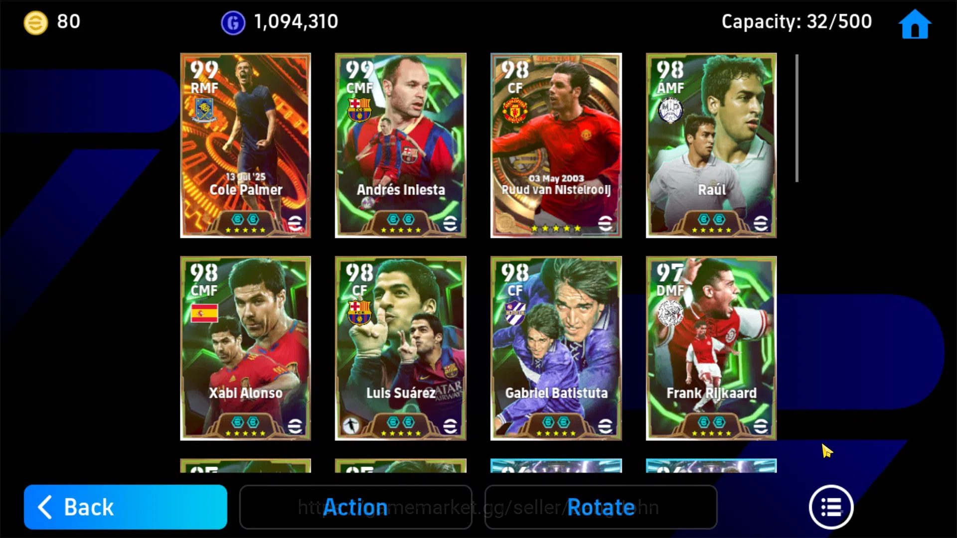 eFootball Accounts Android pwr 3181 | cole palmer bigtime, suarez epi image 4