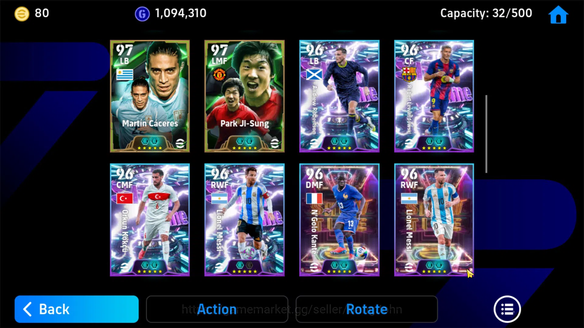 eFootball Accounts Android pwr 3181 | cole palmer bigtime, suarez epi image 5