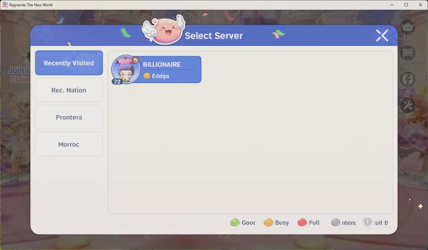 Ragnarok: The New World Accounts Sv Edgga|Unverife Email|Lv.72 Rebel,Ready Gacha Tiket pet ssr 53|Ready Raid|Check SS RA888B 1