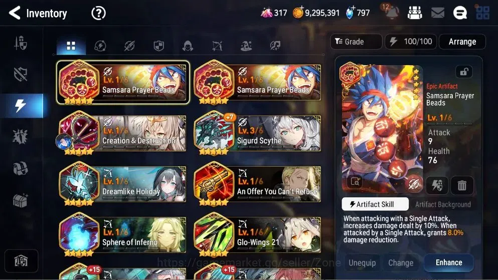 Epic Seven Accounts GLOBAL|14ML (LOTScales, DC, R&L Etc.)|PoH,Bless OF image 12
