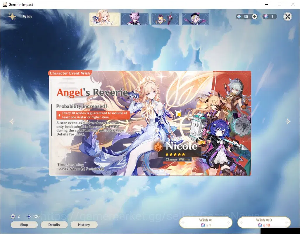 Genshin Impact Accounts ASIA|AR 57|2 PremTeam [Nefer+Raiden]|12 Limit+ 5 ( image 12