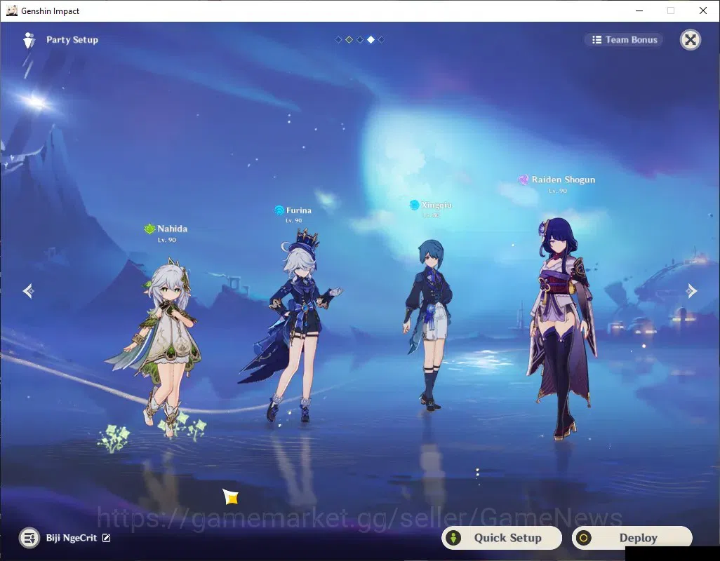 Genshin Impact Accounts ASIA|AR 57|2 PremTeam [Nefer+Raiden]|12 Limit+ 5 ( image 4
