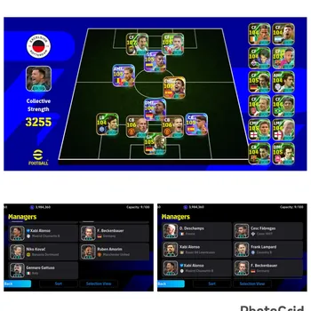 eFootball Accounts Legends & Iconic Players #23|Collective 3255+ Blitz Curler Alessandro Del Piero X Rodri X Rio Ferdinand X