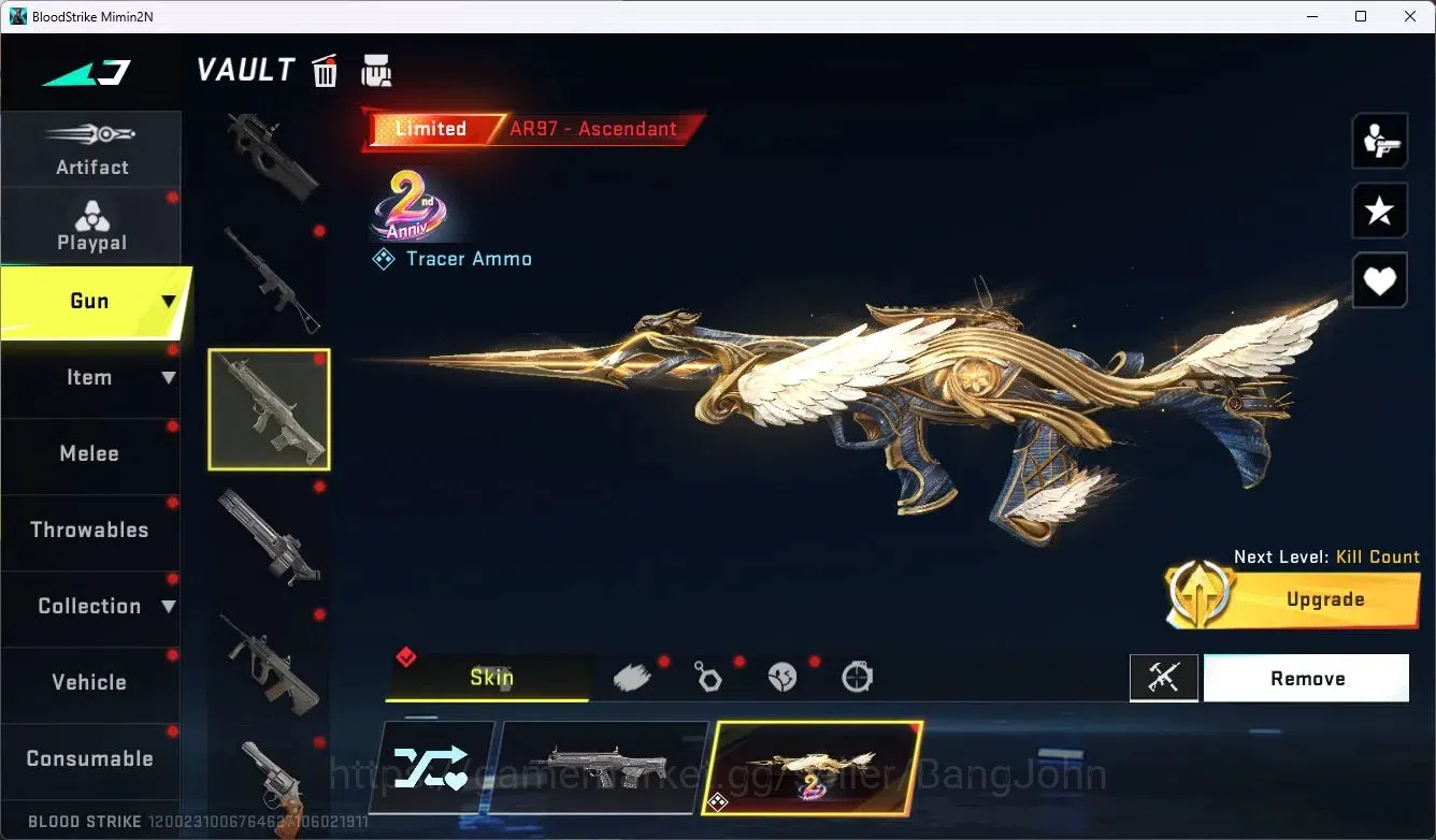 Blood Strike Accounts ASIA | 1 ETERNAL Guns |3 Ultra Strikers|2 7DS: QBZ image 6
