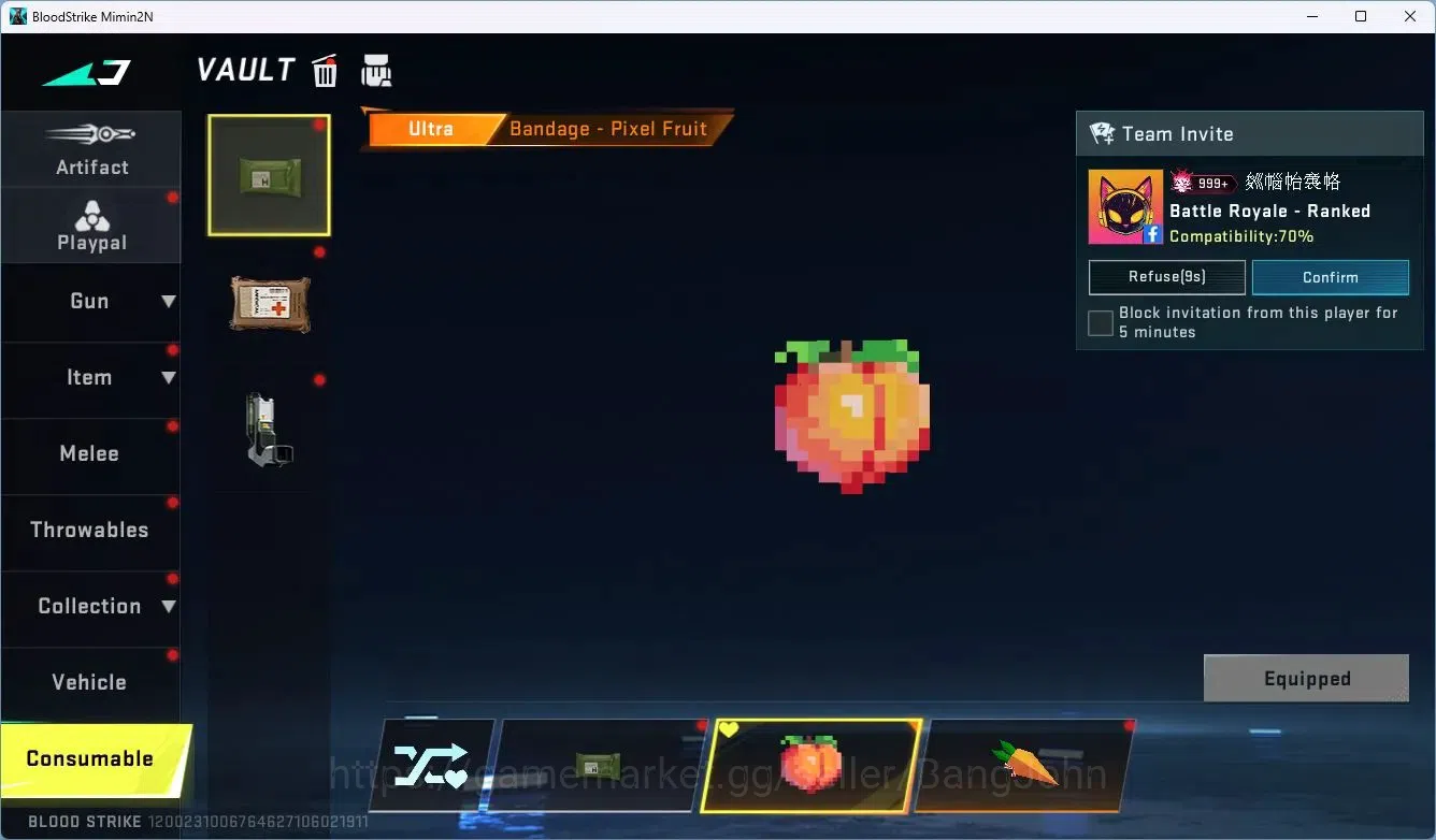 Blood Strike Accounts ASIA | 1 ETERNAL Guns |3 Ultra Strikers|2 7DS: QBZ image 9