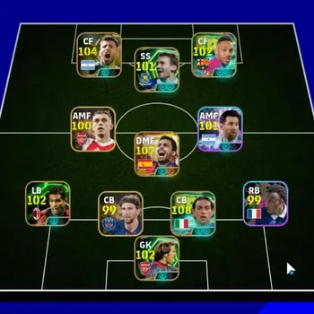 eFootball Accounts Legends & Iconic Players Android|Big Time Rodri '26|6 Epic Alessandro Nesta,Sergio Aguero,David