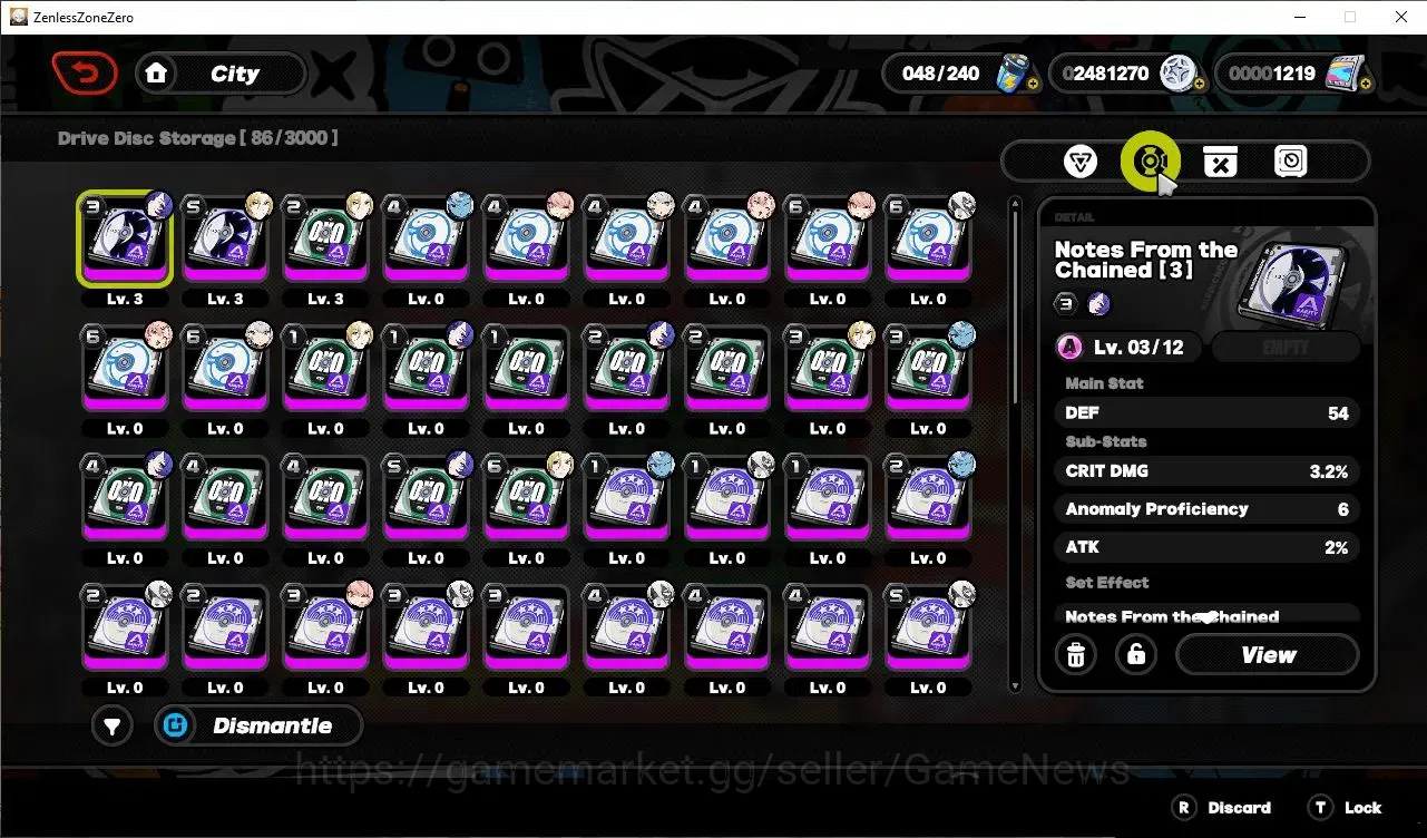 Zenless Zone Zero Accounts ASIA|IK 35|1,2K Polyc|5 Limited[(Promeia,Lucia)+Si image 9