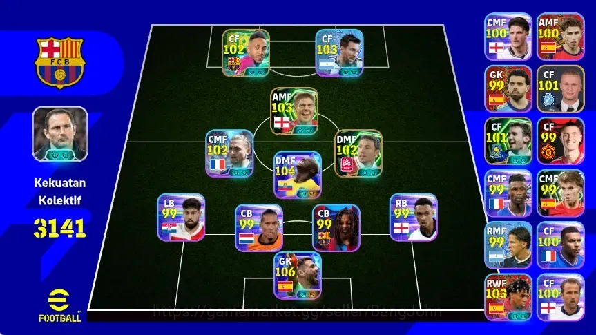 eFootball Accounts Legends & Iconic Players Android|PW 3141|Unai Simon Show T,Molses Calcedo Show T,Adrien Rabiot Show 1