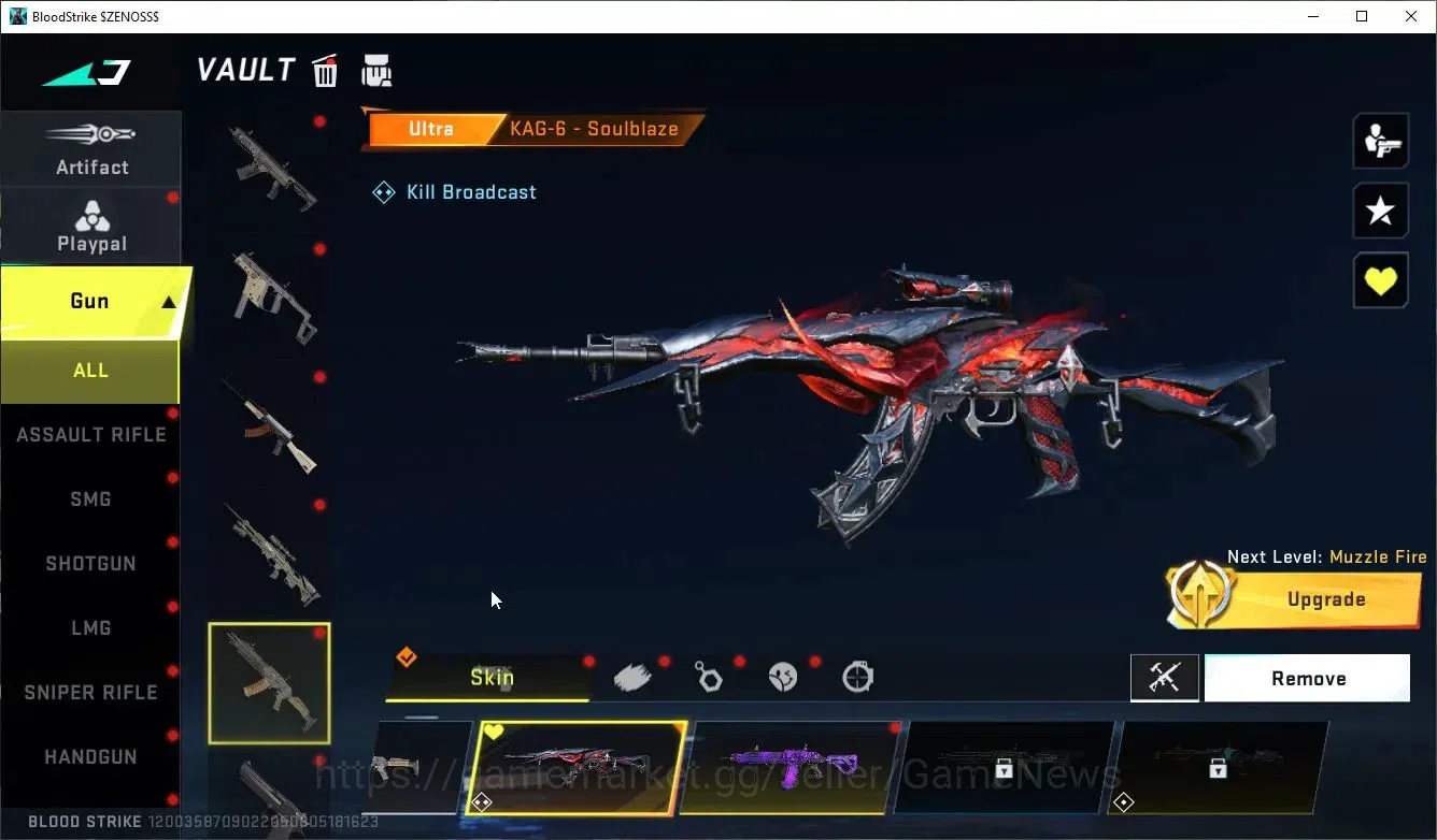 Blood Strike Accounts ASIA|ETERNAL MP5-Dominator+13 ULTRA[Nova-Rosa,Katy image 12