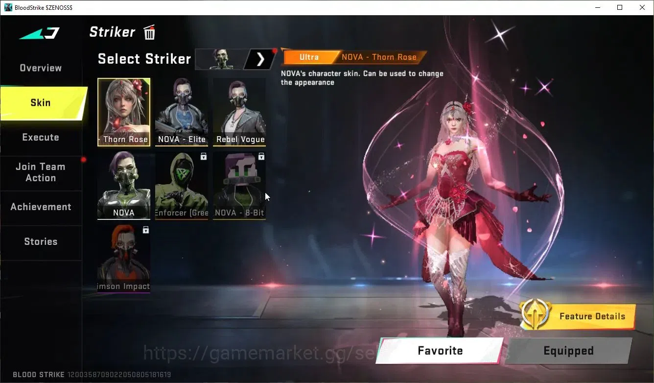 Blood Strike Accounts ASIA|ETERNAL MP5-Dominator+13 ULTRA[Nova-Rosa,Katy image 4