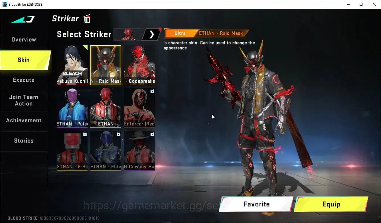Blood Strike Accounts ASIA|ETERNAL MP5-Dominator+13 ULTRA[Nova-Rosa,Katy image 6